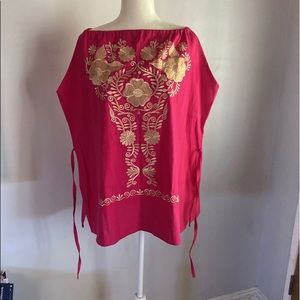 NWOT. Artisanal Sumer blouse